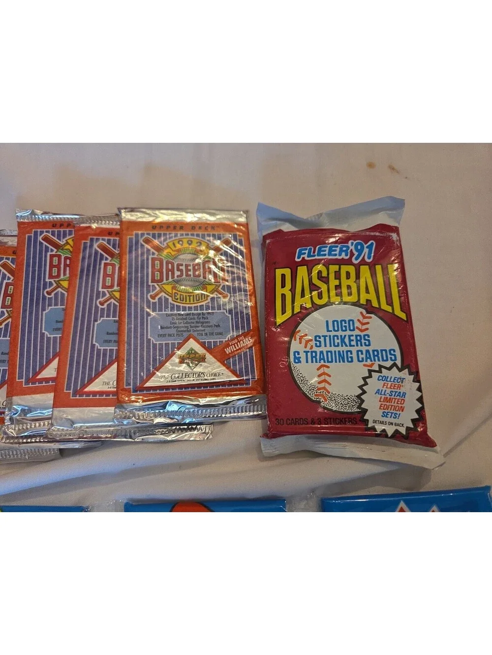 90s Baseball Pack Lot Factory Sealed